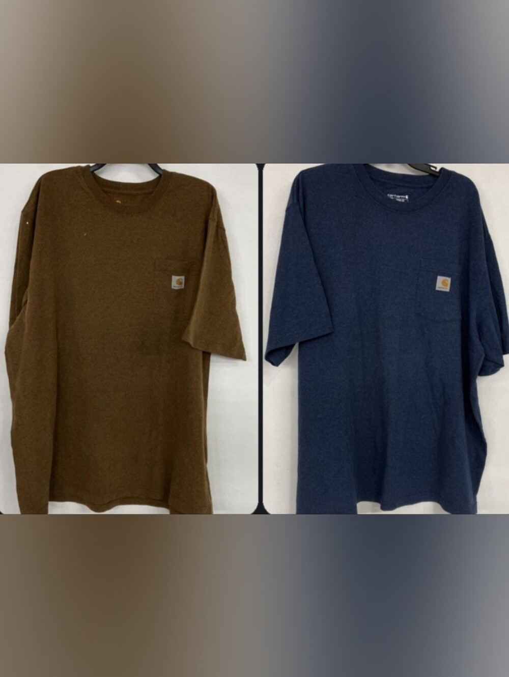 Carhartt Men's Heavyweight SS Pocket Tee 2PCs Lot Size 2XL